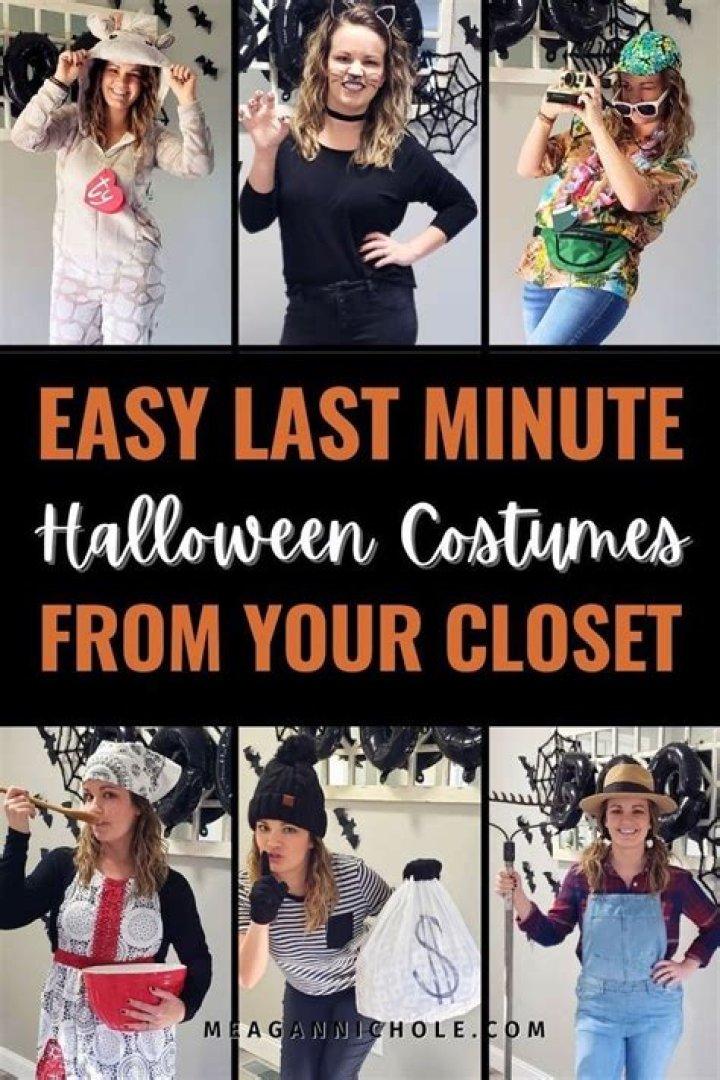 5 last-minute DIY costume ideas