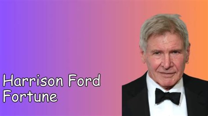Harrison Ford Fortune, Salaire & Carrière