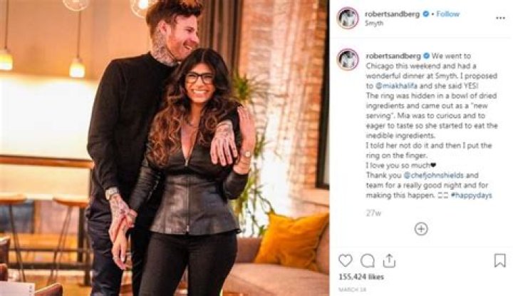 Robert Sandberg Who Is Robert Sandberg? Is He Still Together With Mia Khalifa? Full Bio